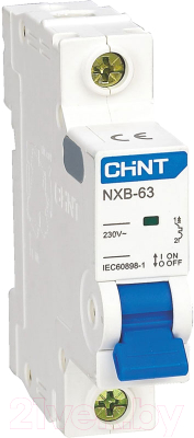 Выключатель автоматический Chint NXB-63 1P 16A 6кА B / 814040