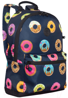 Школьный рюкзак Grizzly RXL-323-8 (пончики)
