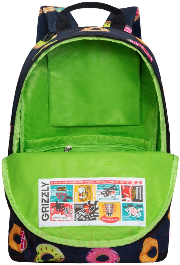 Школьный рюкзак Grizzly RXL-323-8