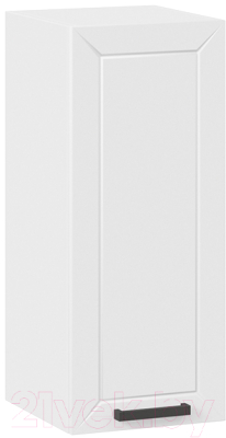 Шкаф навесной для кухни ТриЯ Лорас 1В3 (белый/холст белый)