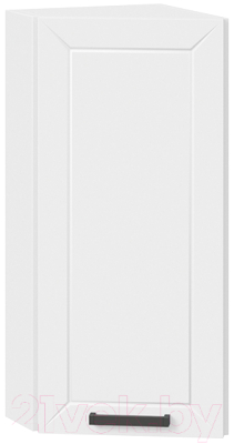 Шкаф навесной для кухни ТриЯ Лорас 1В3Т (белый/холст белый)