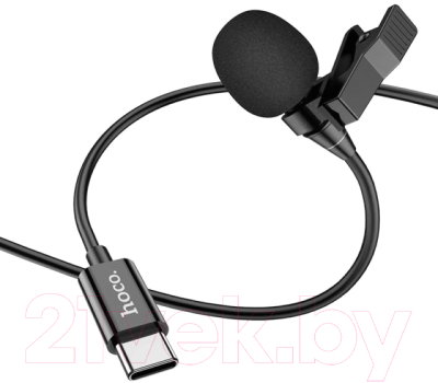 Микрофон Hoco L14 Type-C (черный)