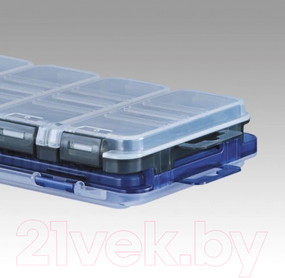 Коробка рыболовная Meiho Quatro Case J / QT-CASE-J (175x105x18)