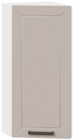 Шкаф навесной для кухни ТриЯ Лорас 1В3Т (белый/холст латте) - 