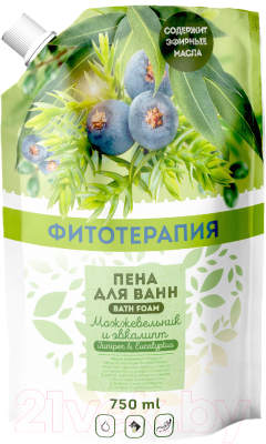 Пена для ванны Vestar Можжевельник и эвкалипт дой-пак (750мл)