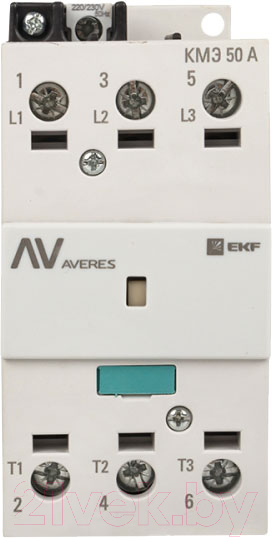 Контактор EKF Averes КМЭ / ctr-s-50-00-230-av — фото 3