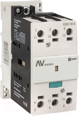 Изображение товара Контактор EKF Averes КМЭ / ctr-s-50-00-230-av