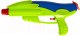Бластер игрушечный Bondibon Водный пистолет. Наше лето / ВВ2856-Б (зеленый/синий) - 