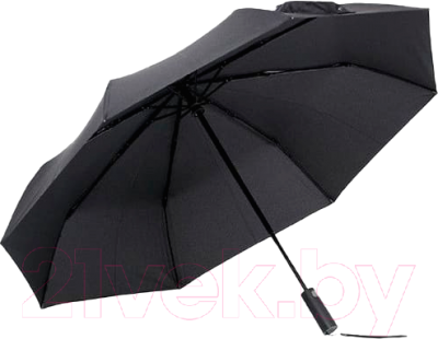 Зонт складной 90 Ninetygo Oversized Portable Umbrella Automatic Version (черный)