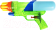 Бластер игрушечный Bondibon Водный пистолет. Наше лето / ВВ2858-Б (голубой/зеленый) - 