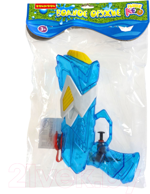 Бластер игрушечный Bondibon Водный пистолет. Наше лето / ВВ5485-А (голубой)
