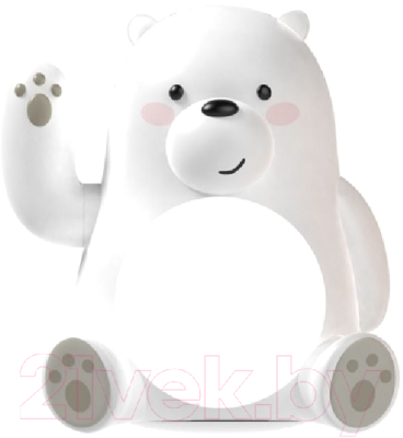 Ночник Miniso Cute Bear ALD-DB28 / 3439 (белый)