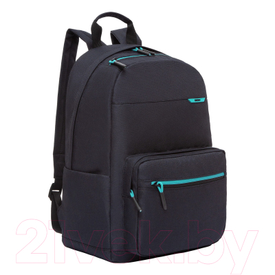 Рюкзак Grizzly RQL-118-31 (черный/бирюзовый)