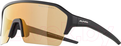 Очки солнцезащитные Alpina Sports 2022 2022 Ram Hr Q-Lite V Varioflex/ A8674231 (черный матовый/серебристый)