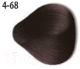 Миниатюра изображения товара Крем-краска для волос Constant Delight Trionfo Стойкая 4-68 (60мл, средний коричн шоколадный красный)