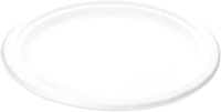 Набор одноразовых тарелок No Brand сахарный тростник 180мм / Тар180 (50шт, белый) - 