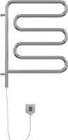Полотенцесушитель электрический Terminus Электро 25 Ш-обр 450x570 (поворотный) - 