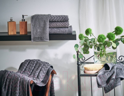 Изображение товара Полотенце Guten Morgen 50x100 / ПМгр-50-100 (графит)