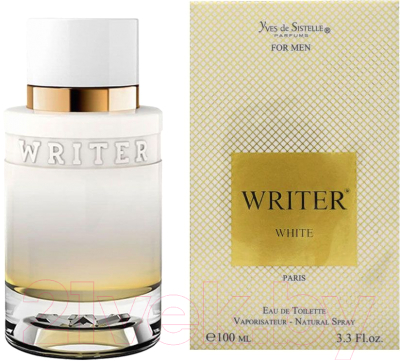 Парфюмерная вода Paris Bleu Parfums Writer White for Men (100мл)