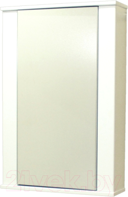 Шкаф с зеркалом для ванной СанитаМебель Джаст 12.1000 (левый)