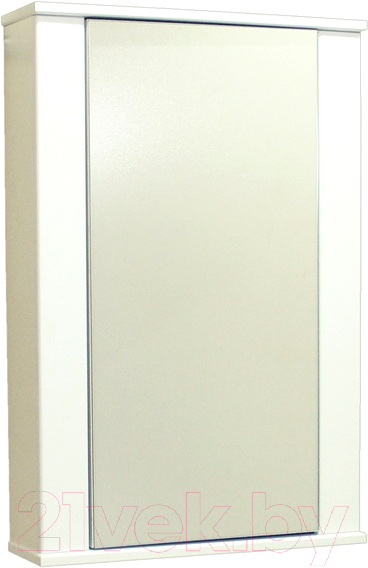 Шкаф с зеркалом для ванной СанитаМебель Джаст 12.1000