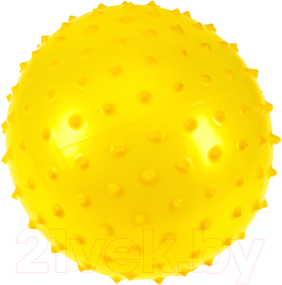 Мяч детский Shantou С шипами / AN01084 (желтый)