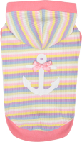 Футболка для животных Pinkaholic Maire с капюшоном / NAWA-TS7710-PK-L (розовый) - 