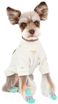 Носочки для животных Puppia Leone / PARD-SO1592-MT-S (мятный с ромбами)