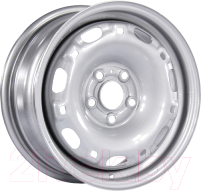 Изображение товара Штампованный диск Trebl 7250T 14x6" 5x100мм DIA 57.1мм ET 37мм Silver