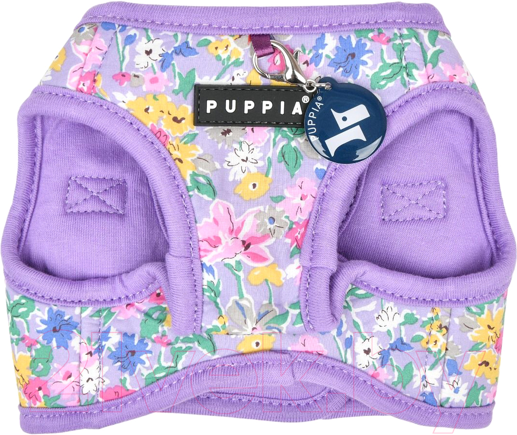 Шлея-жилетка для животных Puppia Lita-B / PAWA-HB1959-PU-M (фиолетовый) — фото 2