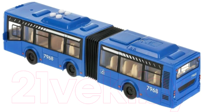 Автобус игрушечный Технопарк Городской / BUSRUB-30PL-BU
