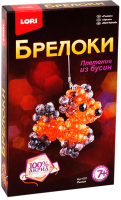 

Набор для творчества Lori, Брелоки. Плетение из бусин Рыжик / Бус-032