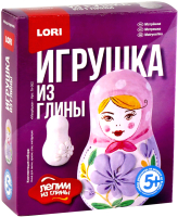 

Набор для творчества, Игрушка из глины Матрешка / Гл-002