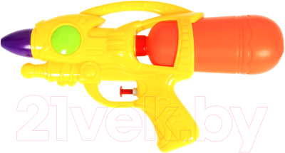 Бластер игрушечный Bondibon Водный пистолет. Наше лето / ВВ4442-А (желтый/оранжевый)