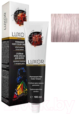 Крем-краска для волос Luxor Professional Стойкая 9.27 (100мл, очень светлый блондин фиолетовый шоколадный)