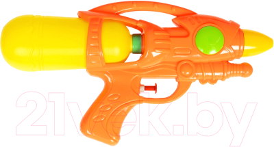 Бластер игрушечный Bondibon Водный пистолет. Наше лето / ВВ4442-В (оранжевый/желтый)