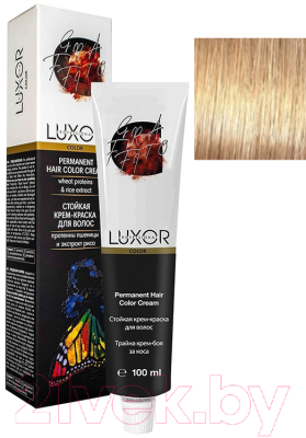 Крем-краска для волос Luxor Professional Стойкая 9.31  (100мл, очень светлый блондин золотистый пепельный)