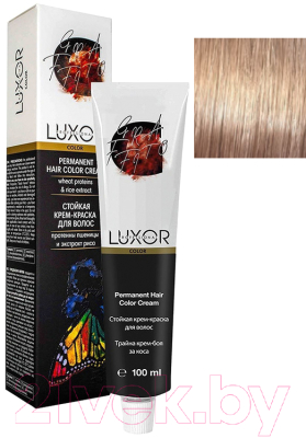 Крем-краска для волос Luxor Professional Стойкая 9.5 (100мл, очень светлый блондин махагоновый)