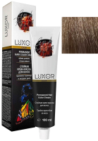Крем-краска для волос Luxor Professional Стойкая 9.70 (100мл, очень светлый блондин интенсивный шоколадный) - 