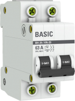 Выключатель нагрузки EKF Basic 2P 63А ВН-29 / SL29-2-63-bas - 
