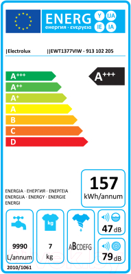 Стиральная машина Electrolux EWT1377VIW