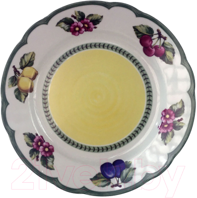 Тарелка закусочная (десертная) Thun 1794 Роза Фрукты / РОС0003 (19см)