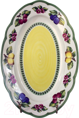 Набор столовой посуды Thun 1794 Роза Фрукты Ivory / РОС0024