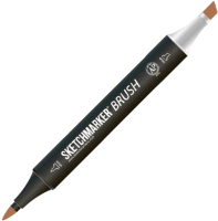 

Маркер перманентный Sketchmarker, Brush Двусторонний BR52 / SMB-BR52