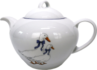 Заварочный чайник Thun 1794 Saphyr Гуси / САП0034 (1.2л) - 