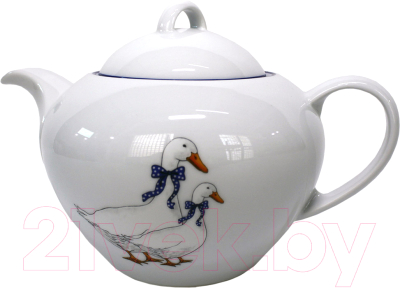 Заварочный чайник Thun 1794 Saphyr Гуси / САП0034 (1.2л)