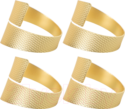Кольцо для салфеток Arya Minimalist / 8680943112422 (4шт, золото)