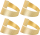 Кольцо для салфеток Arya Minimalist / 8680943112422 (4шт, золото) - 