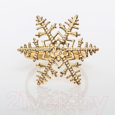 Кольцо для салфеток Arya Star / 8680943112415 (4шт, золото)