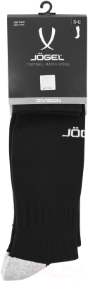 Гетры футбольные Jogel Match Socks / JD1GA0125.99 (р-р 43-45, черный)